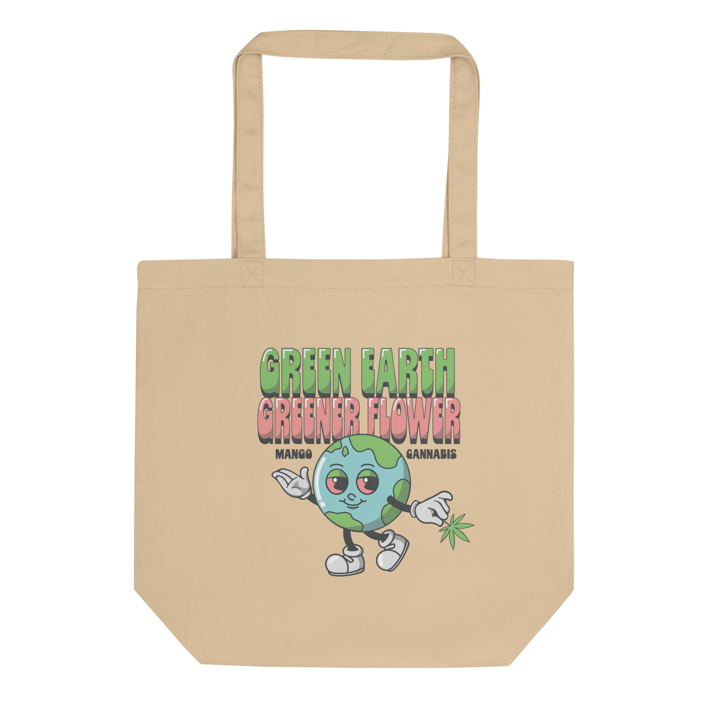 Green Earth Greener Flower Tote