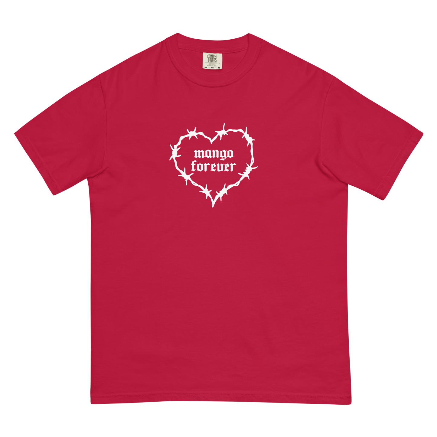 Gothic White Heart Tee