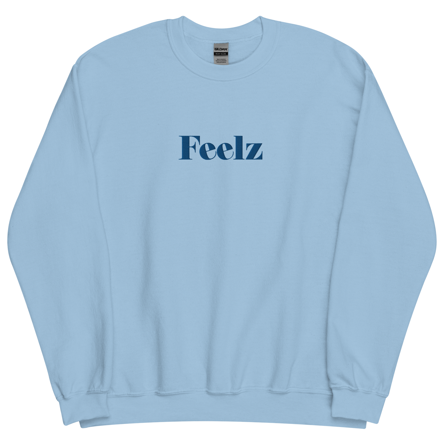 Blue Feelz Embroidered Sweatshirt