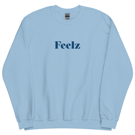 Blue Feelz Embroidered Sweatshirt