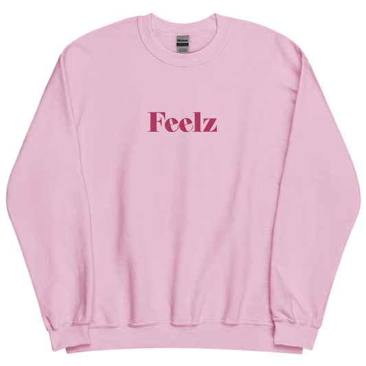 Pink Feelz Embroidered Sweatshirt