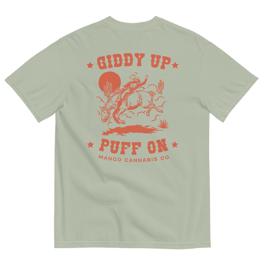 Giddy Up and Puff On Tee