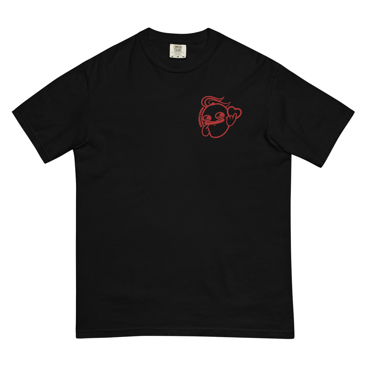 Loverboy Mango Tee - Embroidery Red