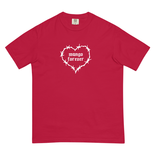 Gothic White Heart Tee