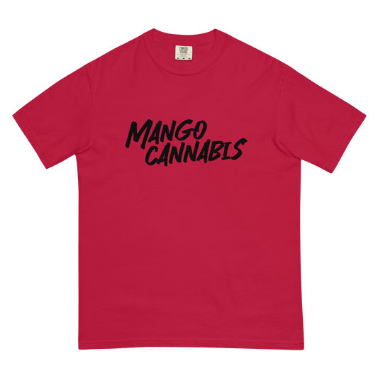 Black Brush Mango Cannabis Tee