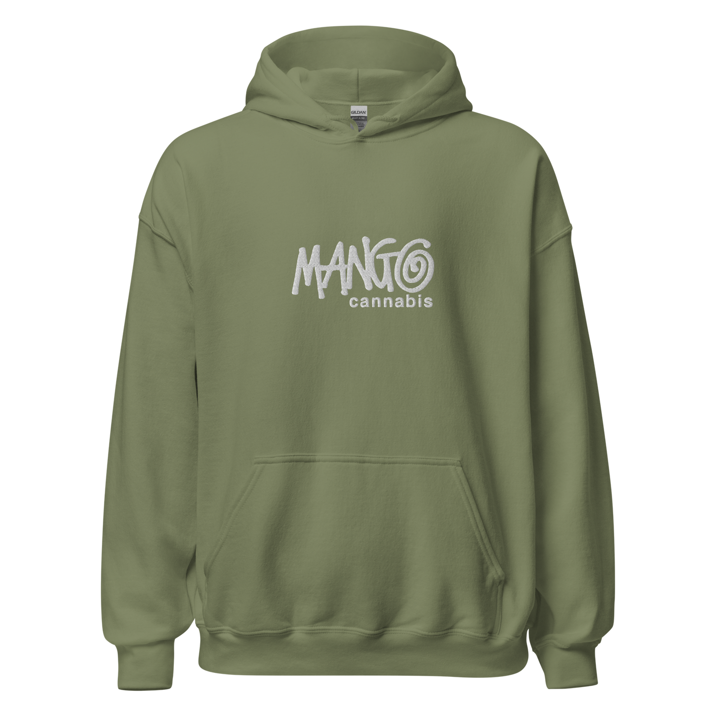 80s/90s Inspired Mango Cannabis Hoodie