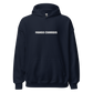 Embroidered Poofy Font Hoodie
